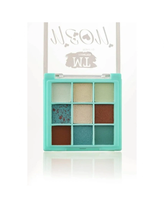 9 Renkli Far Paleti - 3lü Set