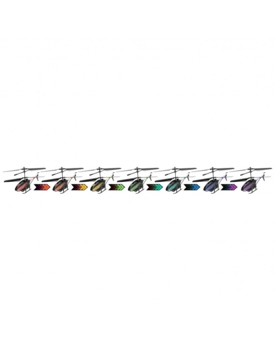 90839 R C HELİKOPTER  ÇİFT PERV IŞIKLI 3 7V USB