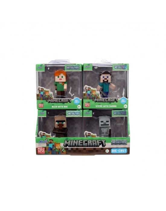 ® 9385138300W04 Minecraft Figures 2 5 Wave 4die-cast pop-culture collectible (ADET FİYATIDIR)