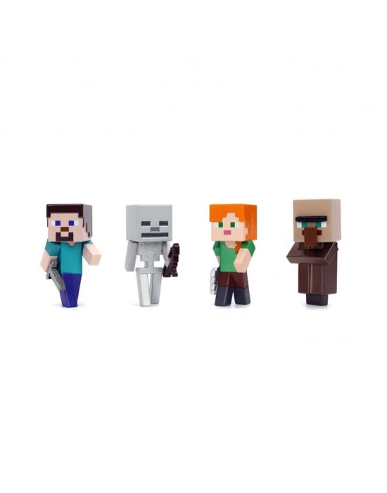 ® 9385138300W04 Minecraft Figures 2 5 Wave 4die-cast pop-culture collectible (ADET FİYATIDIR)