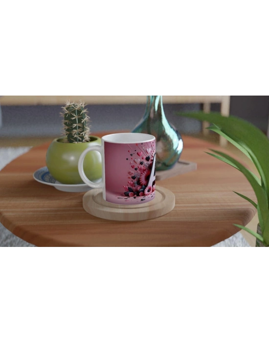 A Harfi Dekoratif Alfabe Temalı Kupa Bardak