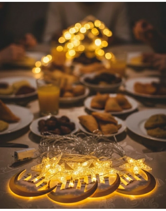 A++ Tasarruflu Ramazan Süs Işığı Pencere Perde Balkon Uyumlu