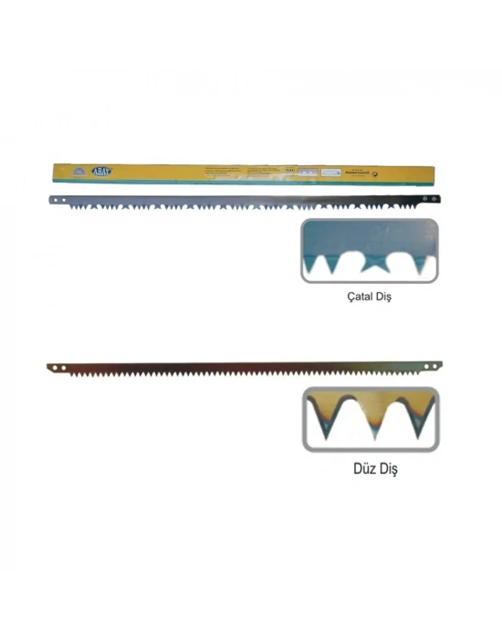 Abay Dar Kolastar Testere Ağzı - Çatal Diş 76 Cm