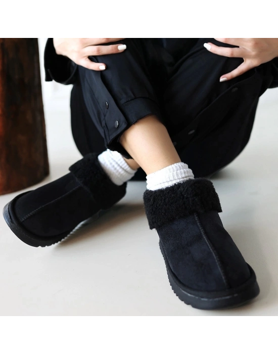 Abby Siyah Süet Bot