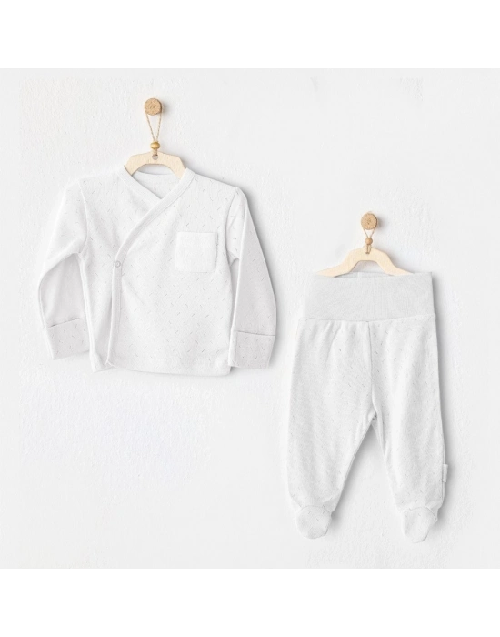 AC25557 Set 2Li Zıbın Takım White