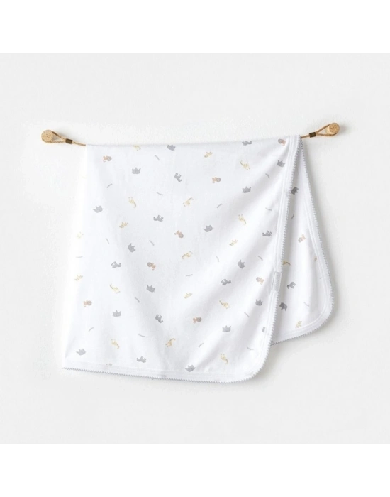 AC25808 Blanket 85x90 Little King Bebek Battaniye White
