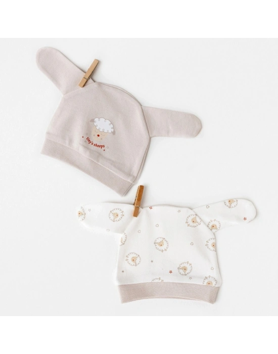 AC26157 Tinny Sheeps Şapka Beige
