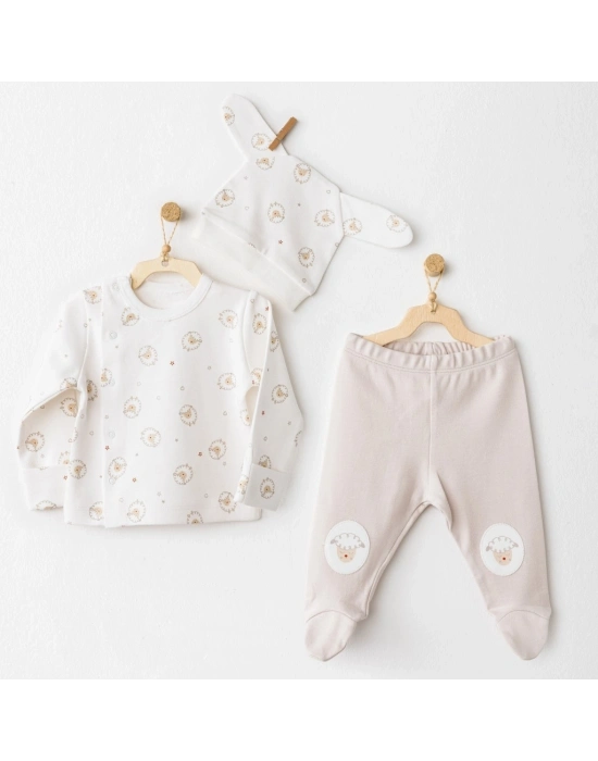 AC26158 3lü Takım Ekru