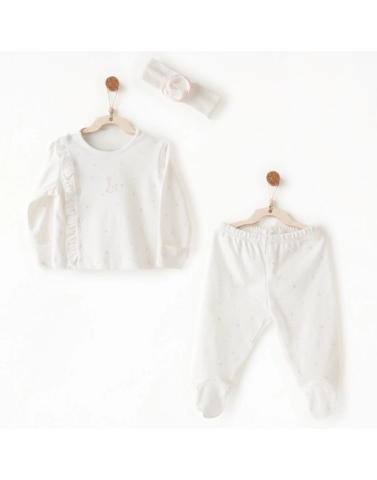 AC26509 Summer Time 3lü Takım Ekru