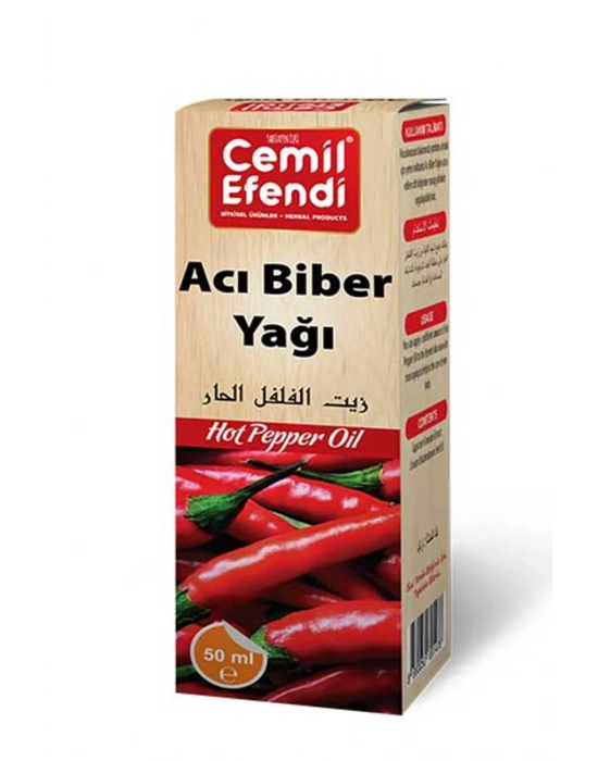 Acı Biber Yağı 50 Ml.