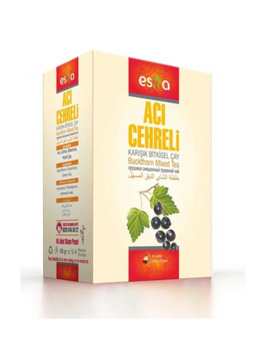 Acı Çehreli Çay  45 Li.