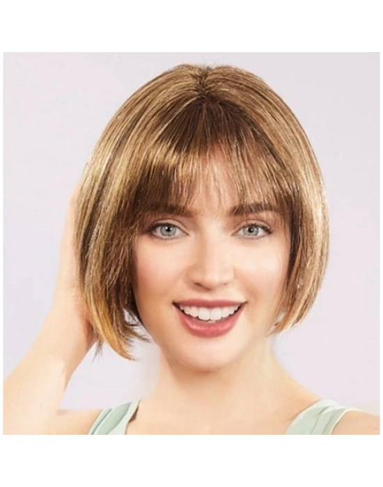 Açık Kahverengi Küt Parti Peruk