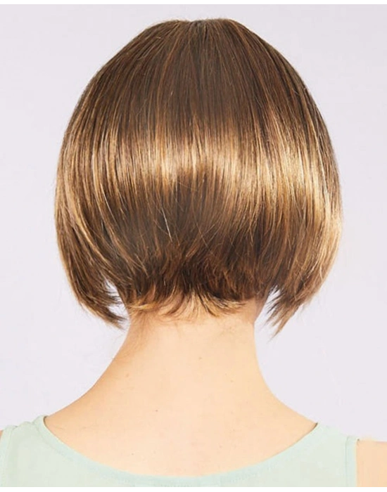 Açık Kahverengi Küt Parti Peruk Küt Saç