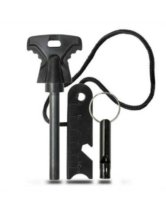 Acil Durum Magnezyum Çakmaktaşı Hayatta Kalma Kiti