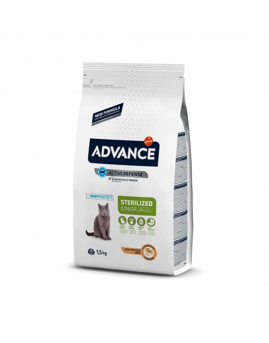 Advance Young Sterilized Kısırlaştırılmış Yavru Kedi Maması 1.5 Kg