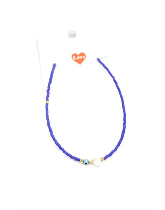 Afgan Boncuk Halhal - Mavi