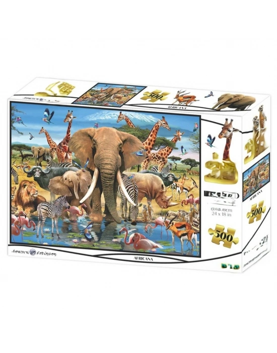 Afrika 500 Parça Yetişkin Puzzle