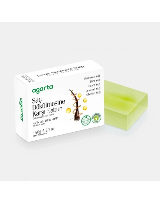 Agarta Cilt Bakım Sabunu 150 Gr Saç Dökülmesine Karşı