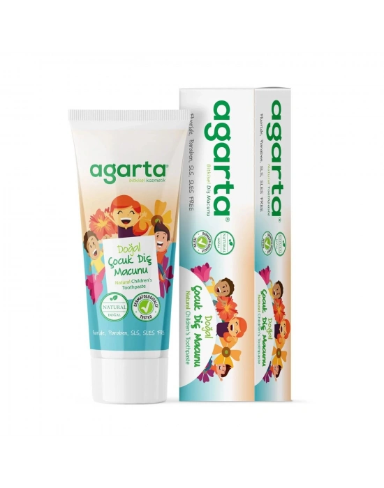 Agarta Doğal Çocuk Diş Macunu 75ml
