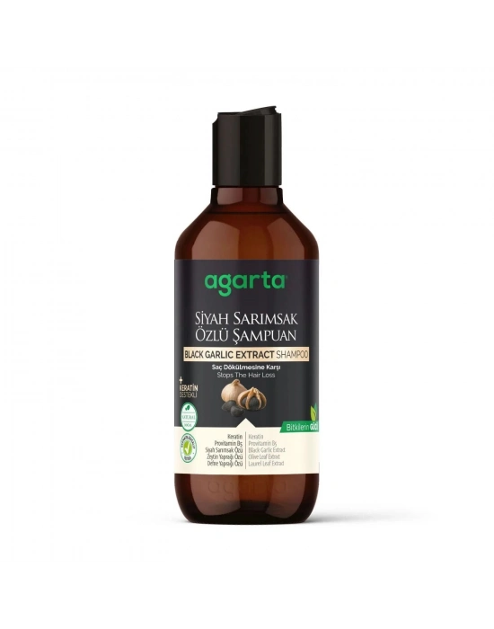 Agarta Siyah Sarımsak Özlü Şampuan 400ml