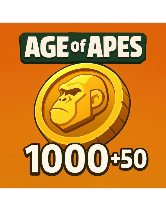 Age Of Apes 1000 + 50 Coin