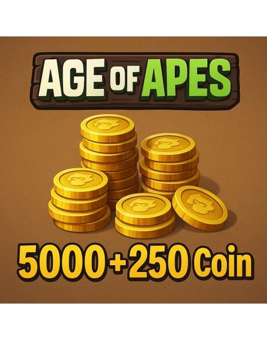 Age Of Apes 5000 + 250 Coin