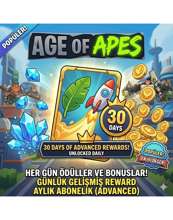 Age of Apes Advanced Monthly Card