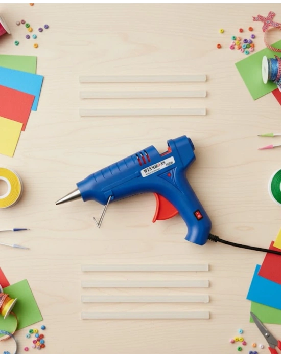 Ağır Hizmet Tipi 100 W Silikon Tabancası 11 mm Uyumlu 5 Silikon Hediyeli