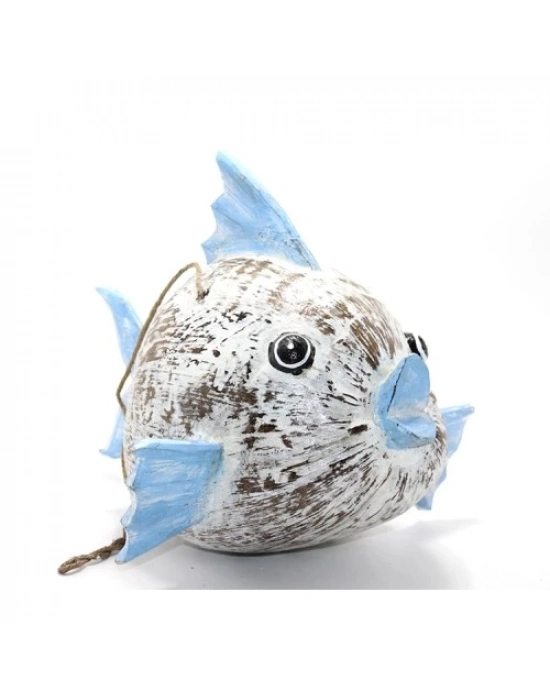 Ahşap Balık Figürü