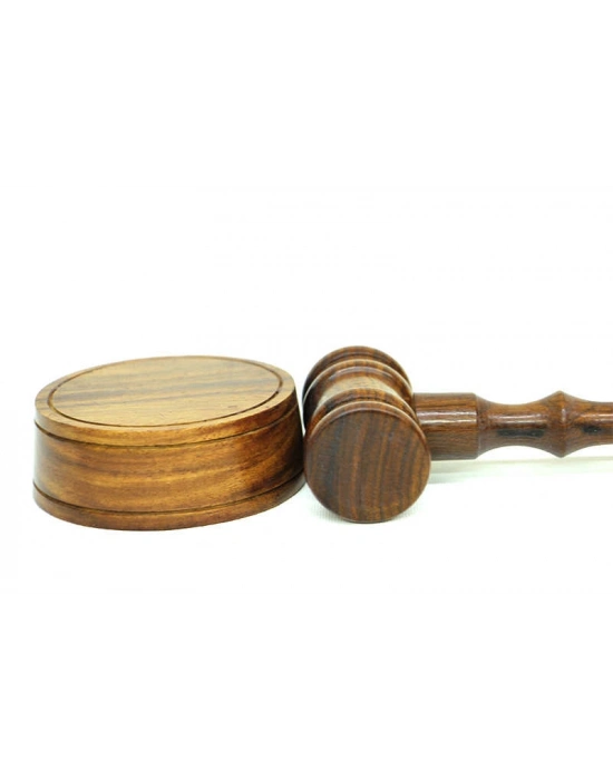 Ahşap Hakim Tokmağı