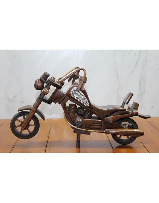 Ahşap Harley Motor Orta Boy L