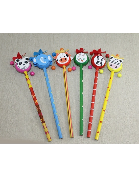 Ahşap Hayvan Figürlü Kurşun Kalem