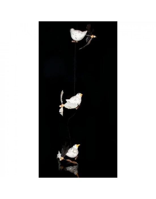 Ahşap Hayvan Figürlü Rüzgar Çanı Model 1