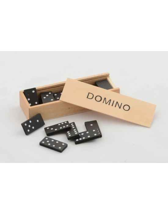 Ahşap Kutulu Domino Oyunu Model 2
