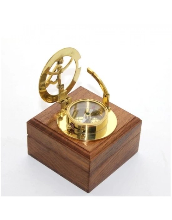Ahşap Kutulu Pusula Model 10