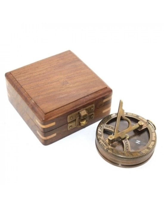 Ahşap Kutulu Pusula Model 7