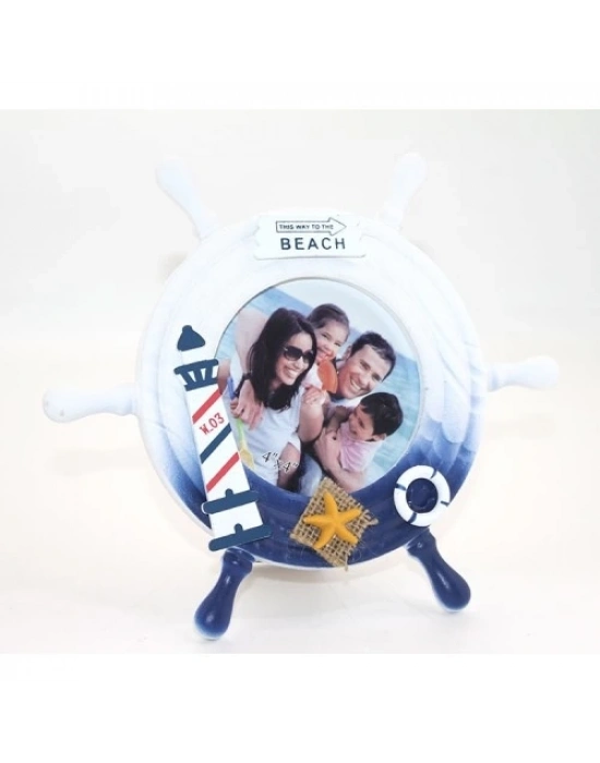 Ahşap Marin Dümenli Çerçeve Model 2