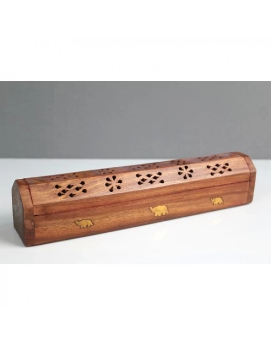 Ahşap Maun Tabut Tütsülük Model 1