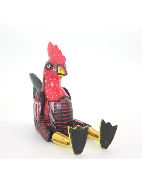 Ahşap Sallanan Hayvan Figürü Model 3