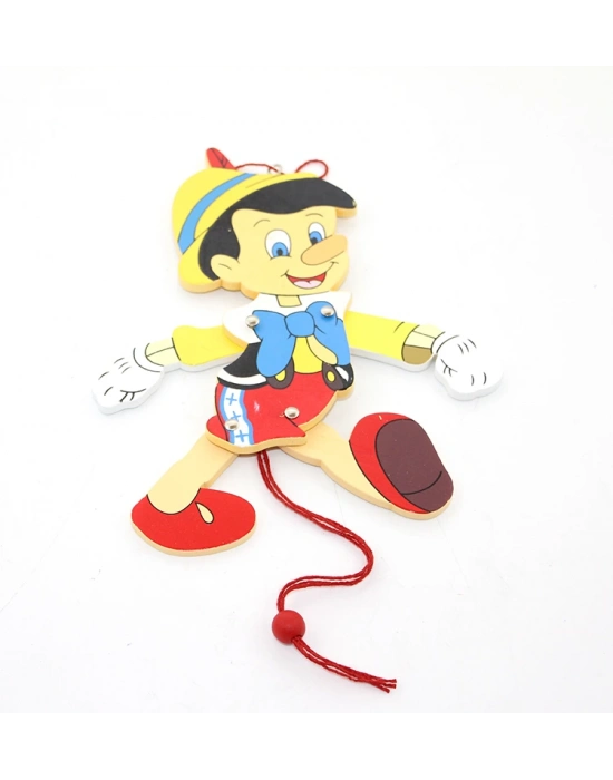 Ahşap Sallanan Pinokyo Figürü