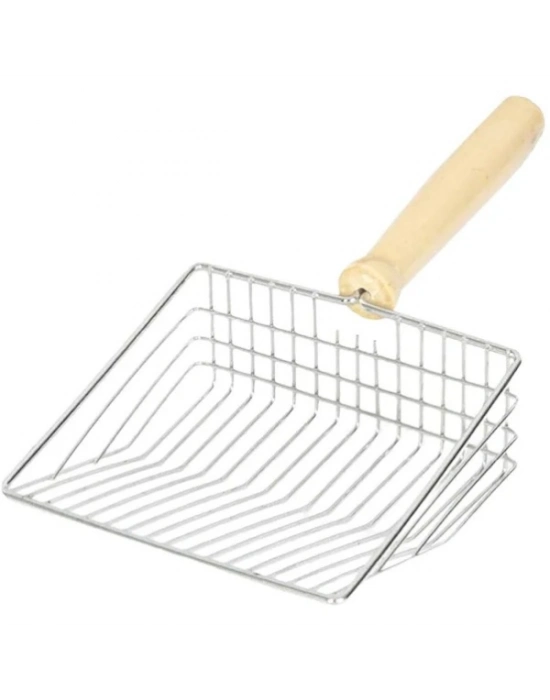 Ahşap Saplı Metal Kum Temizleme Küreği