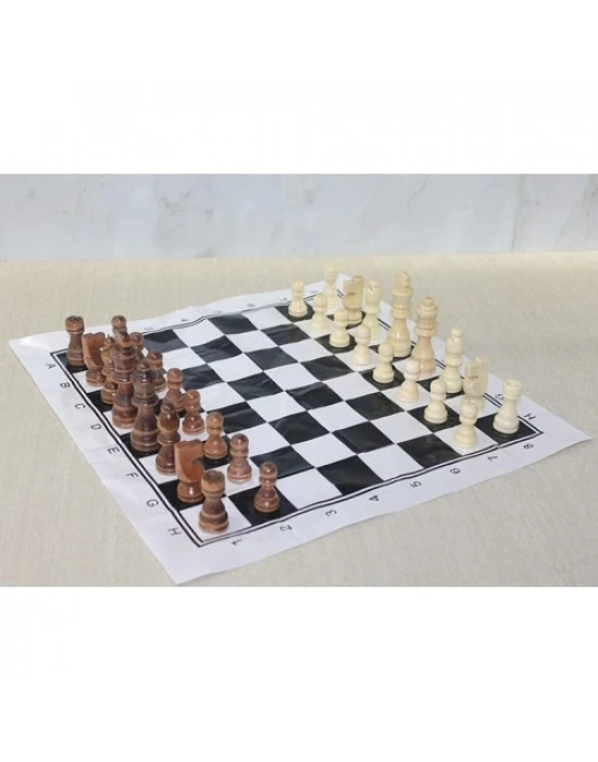 Ahşap Satranç Taşı 10 Cm