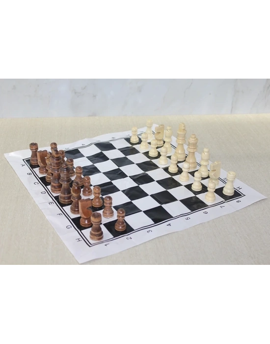 Ahşap Satranç Taşı 10 Cm Alk4017