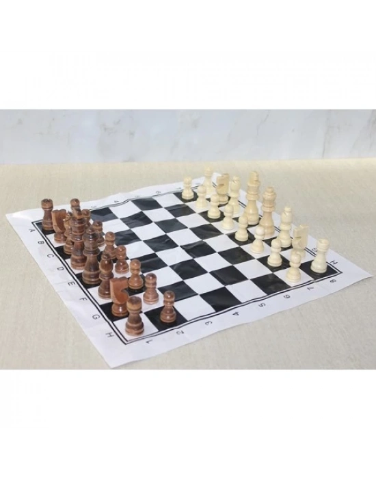 Ahşap Satranç Taşı 8 Cm