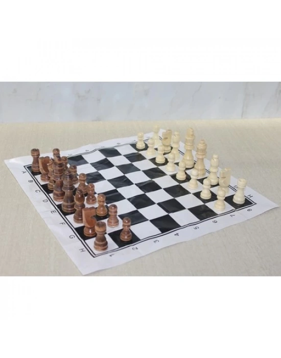 Ahşap Satranç Taşı 9 Cm