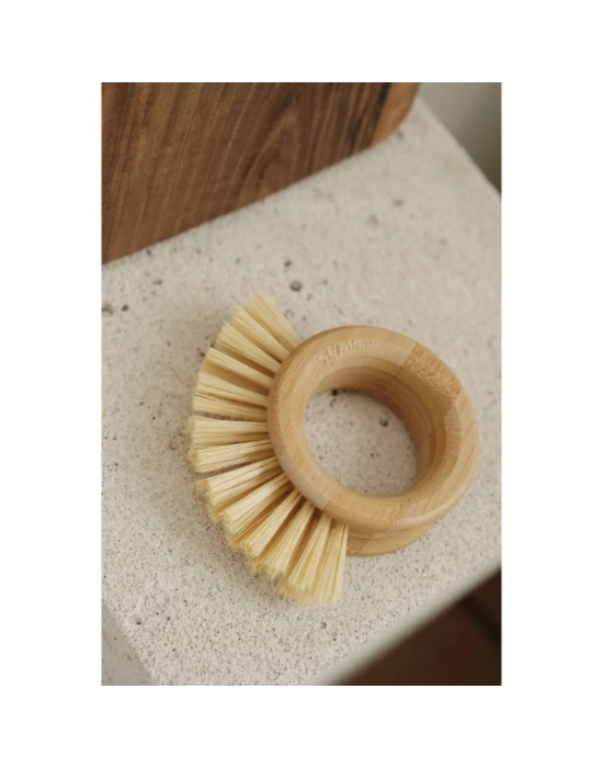 Ahşap Sebze Meyve Yıkama Fırçası