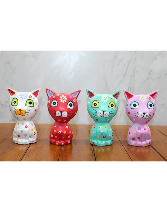 Ahşap Tekli Kedi Polos:15