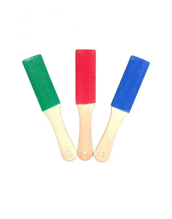 Ahşap Uçlu Kalın Topuk Törpüsü