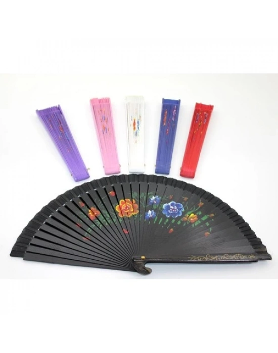 Ahşap Yelpaze Çift Taraflı