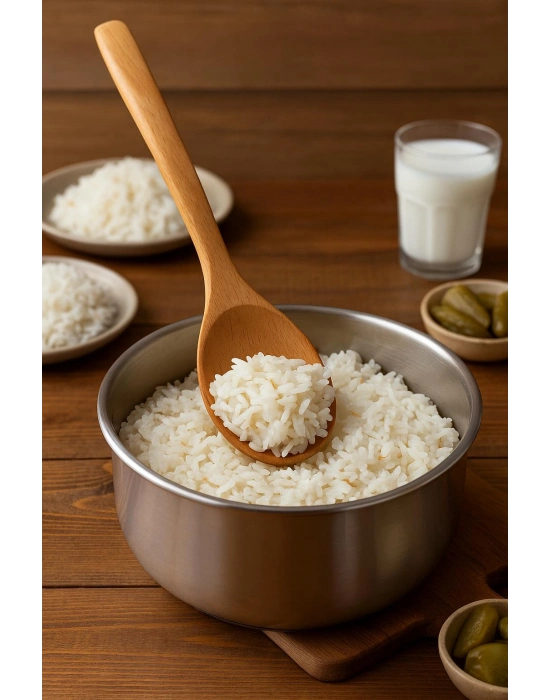 Ahşap Yemek Hazırlık Kaşığı 27 cm